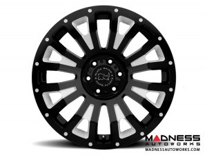 Jeep Custom Wheels (1) - Black Rhino - 18 x 9.5 - Pinatubo - Gloss Black w/ Milled Inside Window Jeep Custom Wheels (1) - Black Rhino - 18 x 9.5 - Pinatubo - Gloss Black w/ Milled Inside Window